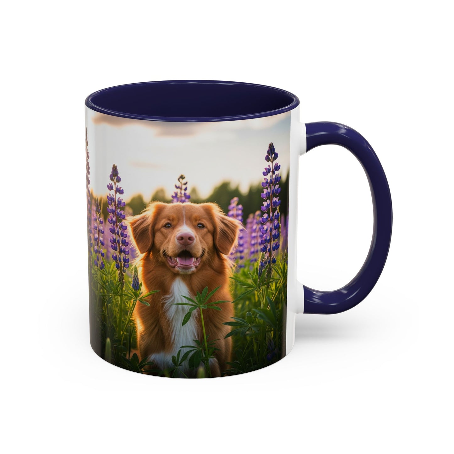 Taza de café con diseño de retriever de Nueva Escocia: el regalo perfecto para los amantes de los perros.