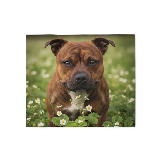Staffordshire Bull Terrier Sweatshirt Blanket