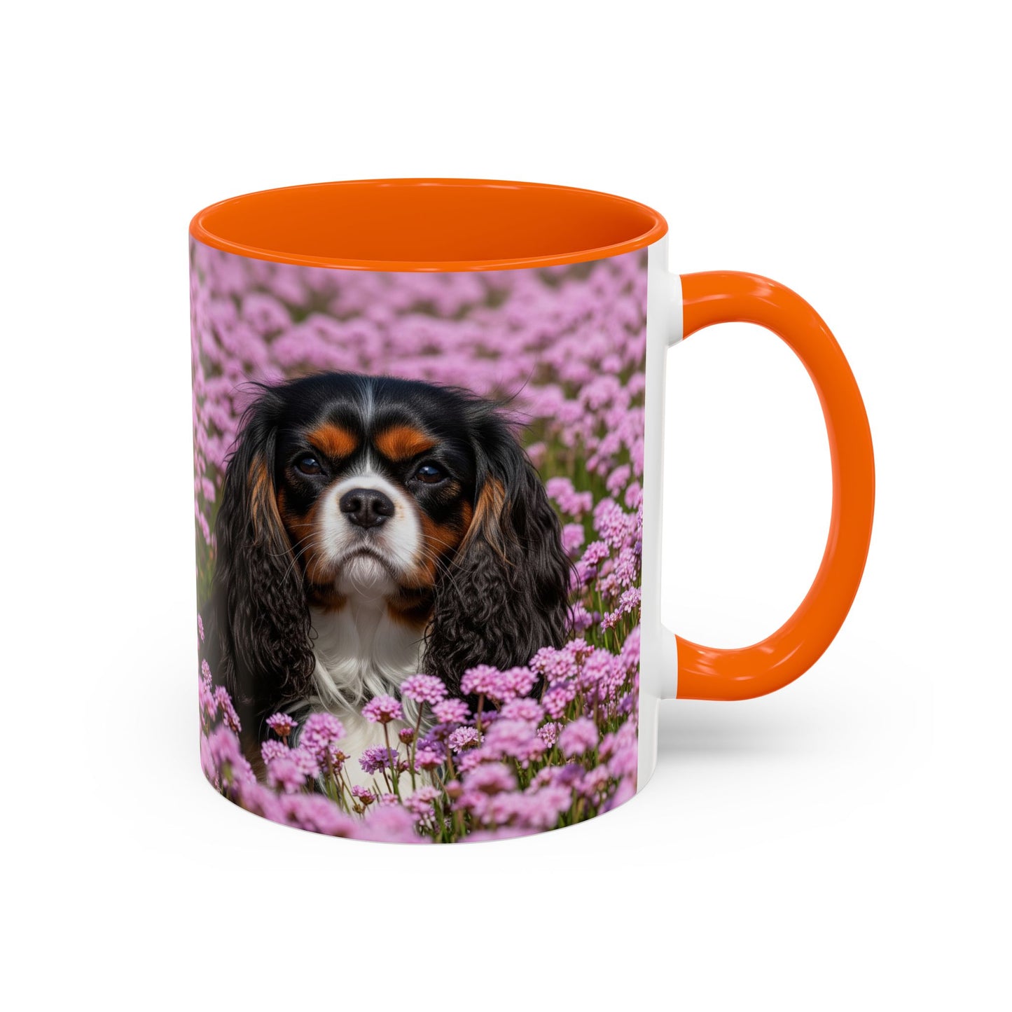 Taza de café con detalles de King Charles Spaniel: el regalo perfecto para los amantes de los perros.