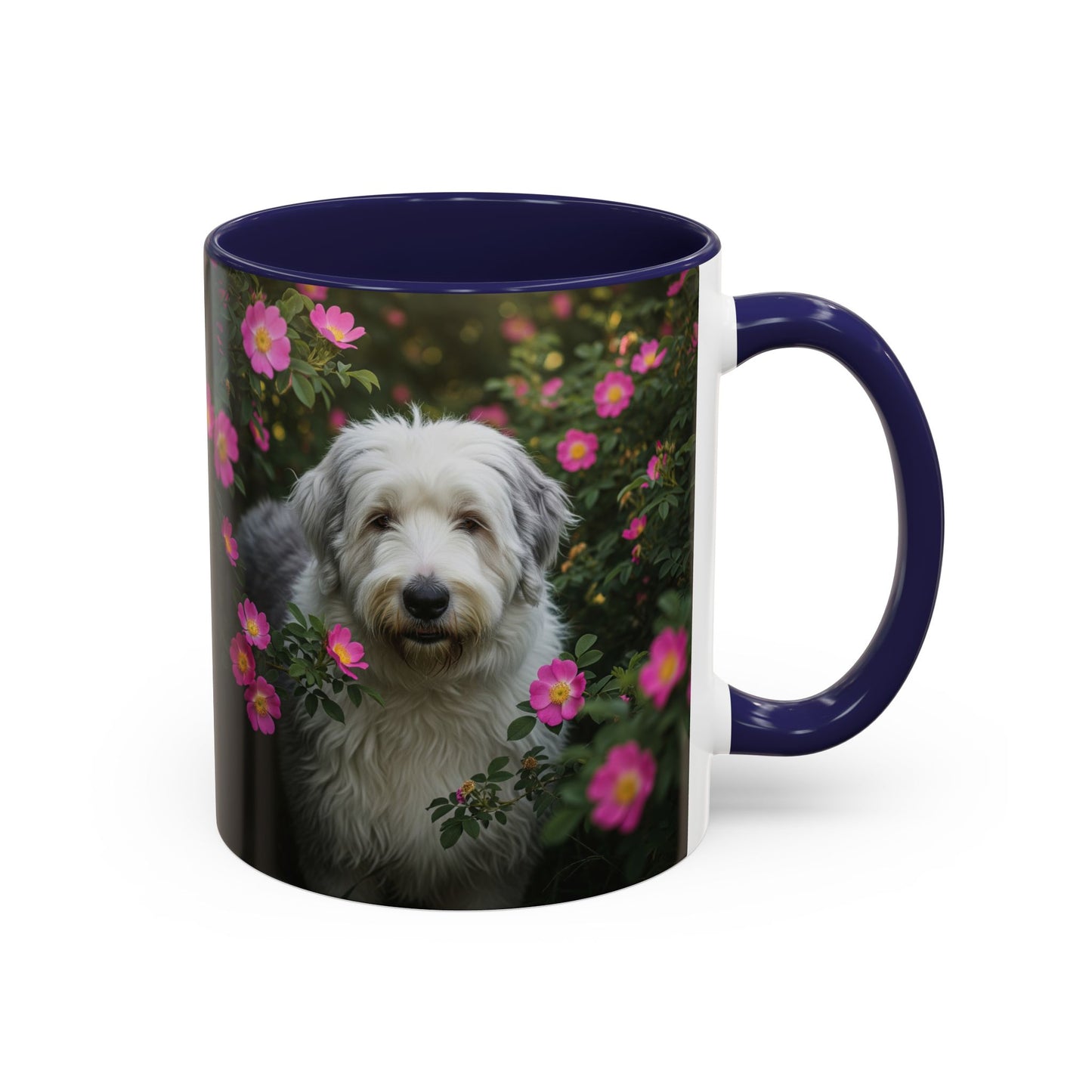 Mug à café à motif de bobtail - Cadeau idéal pour les amoureux des chiens