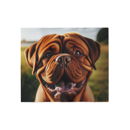 Dogue de Bordeaux Sweatshirt Blanket