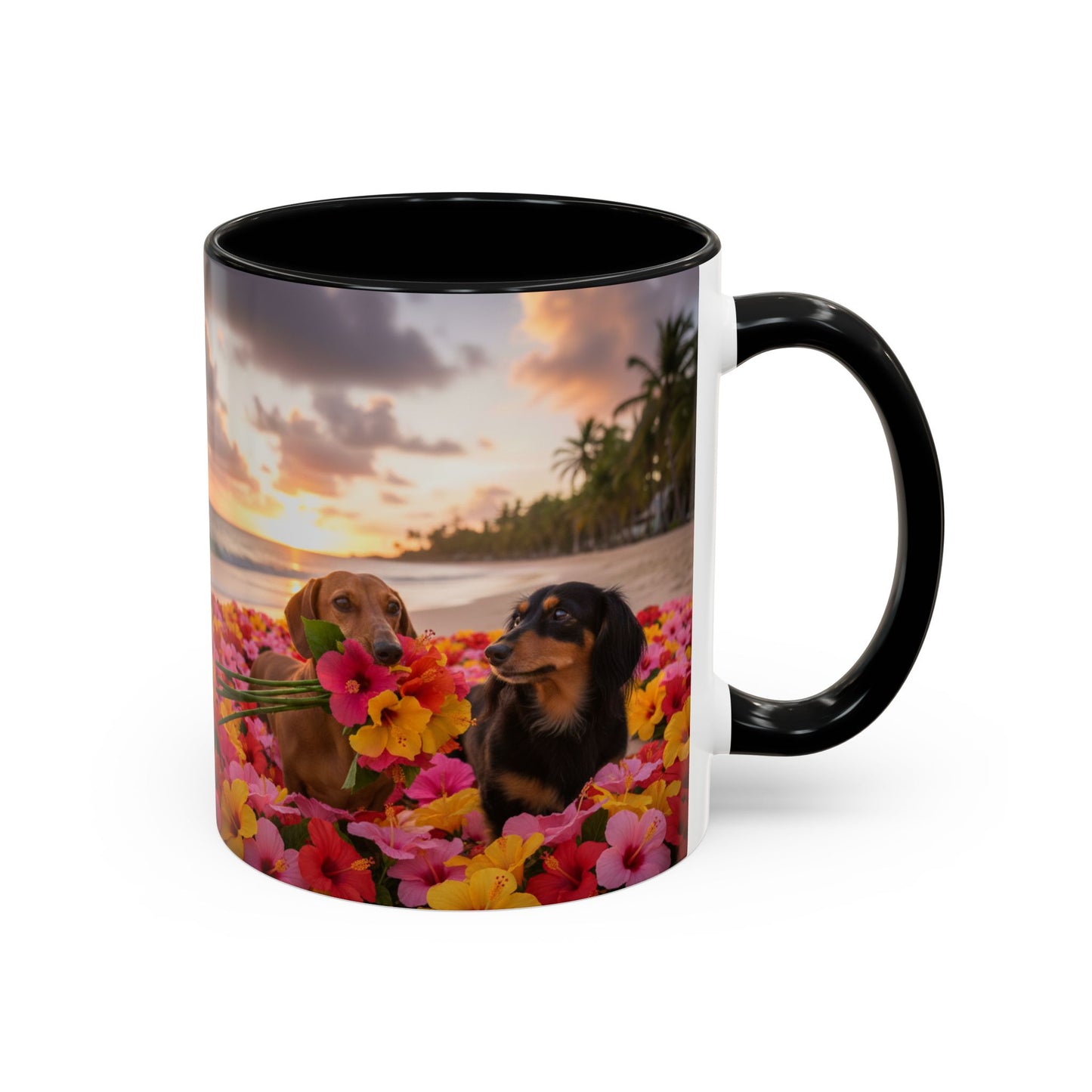 Mug à café motif teckel - Le cadeau idéal pour les amoureux des chiens