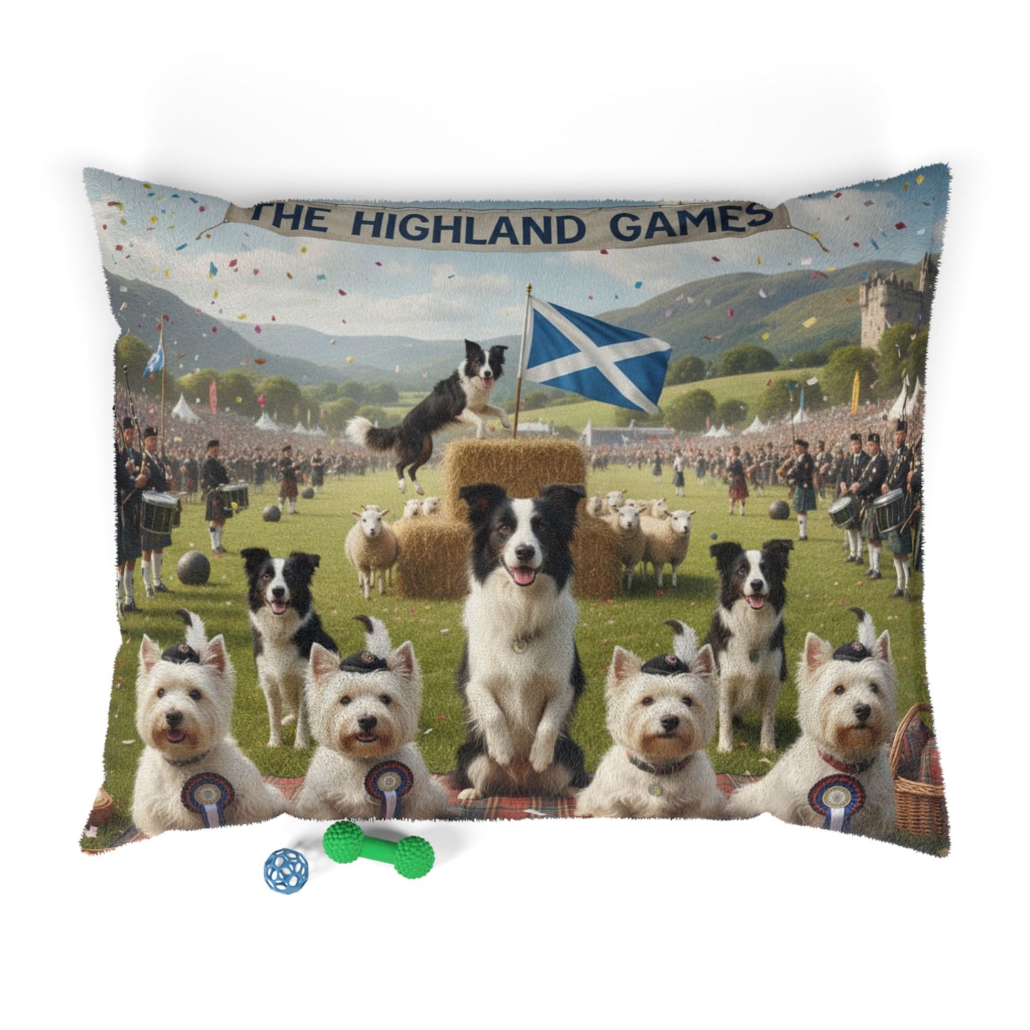 Highland Games Pet Bed