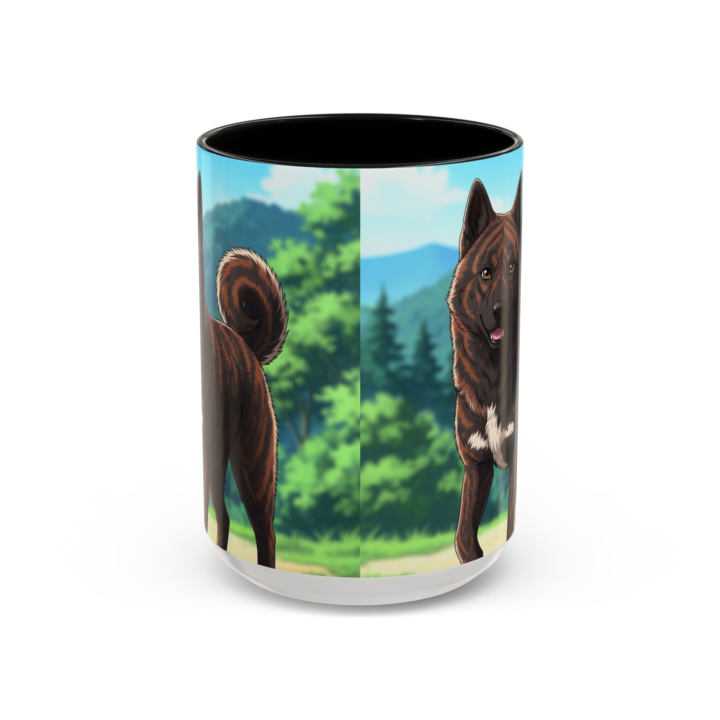 Mug à café Kai Ken Accent - Le cadeau idéal pour les amoureux des chiens