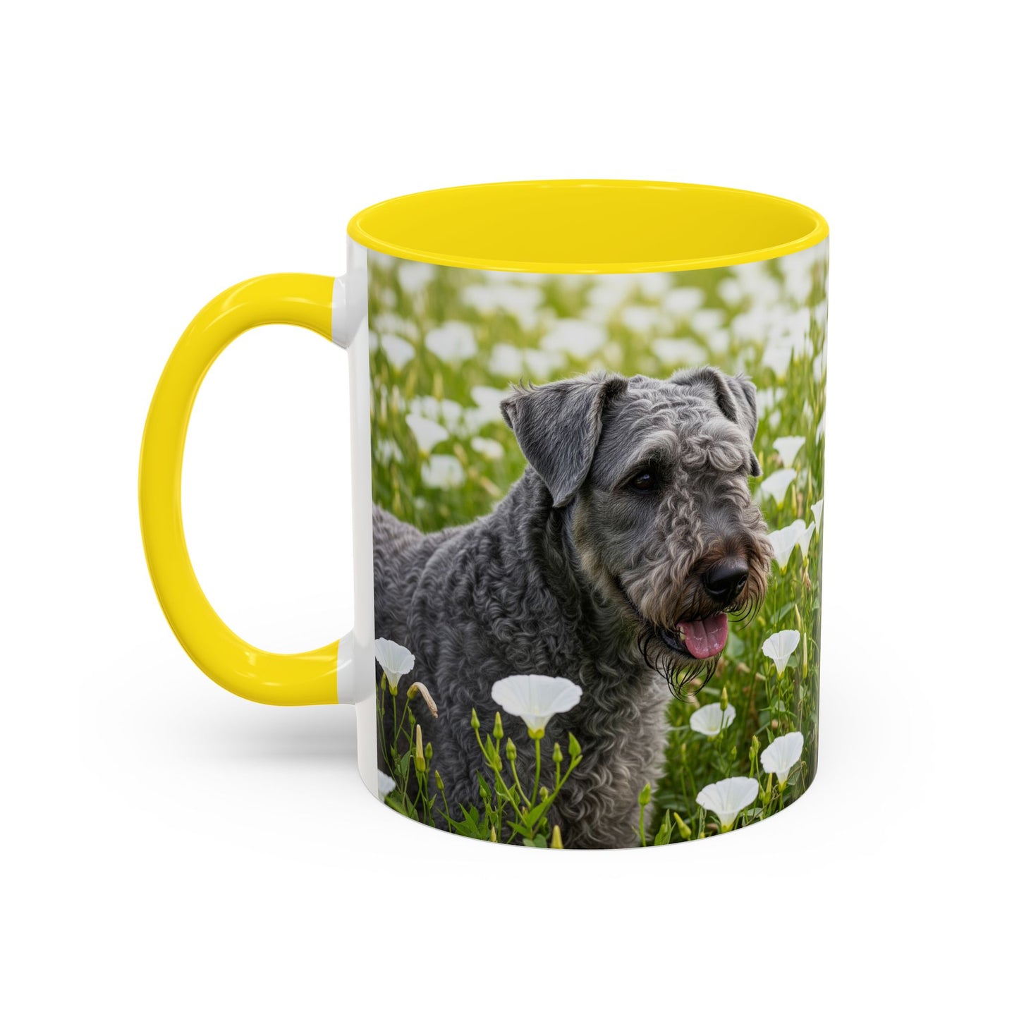 Taza de café con diseño de Kerry Blue Terrier: el regalo perfecto para los amantes de los perros.