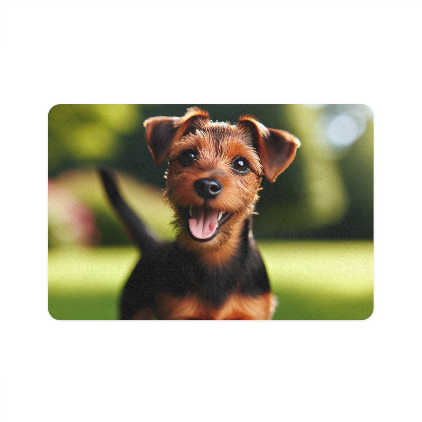 Pet Food Mat (12x18) - Deutscher Jagdterrier