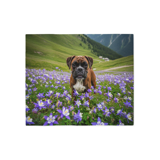 Boxer Sweatshirt Blanket
