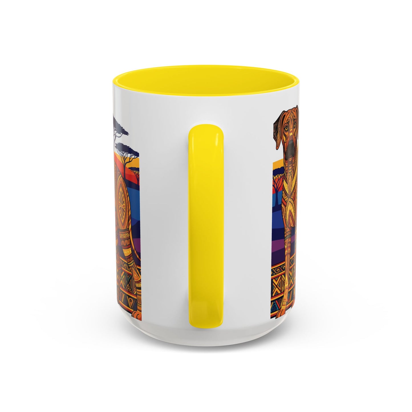 Taza de café con diseño de Rhodesian Ridgeback: el regalo perfecto para los amantes de los perros.