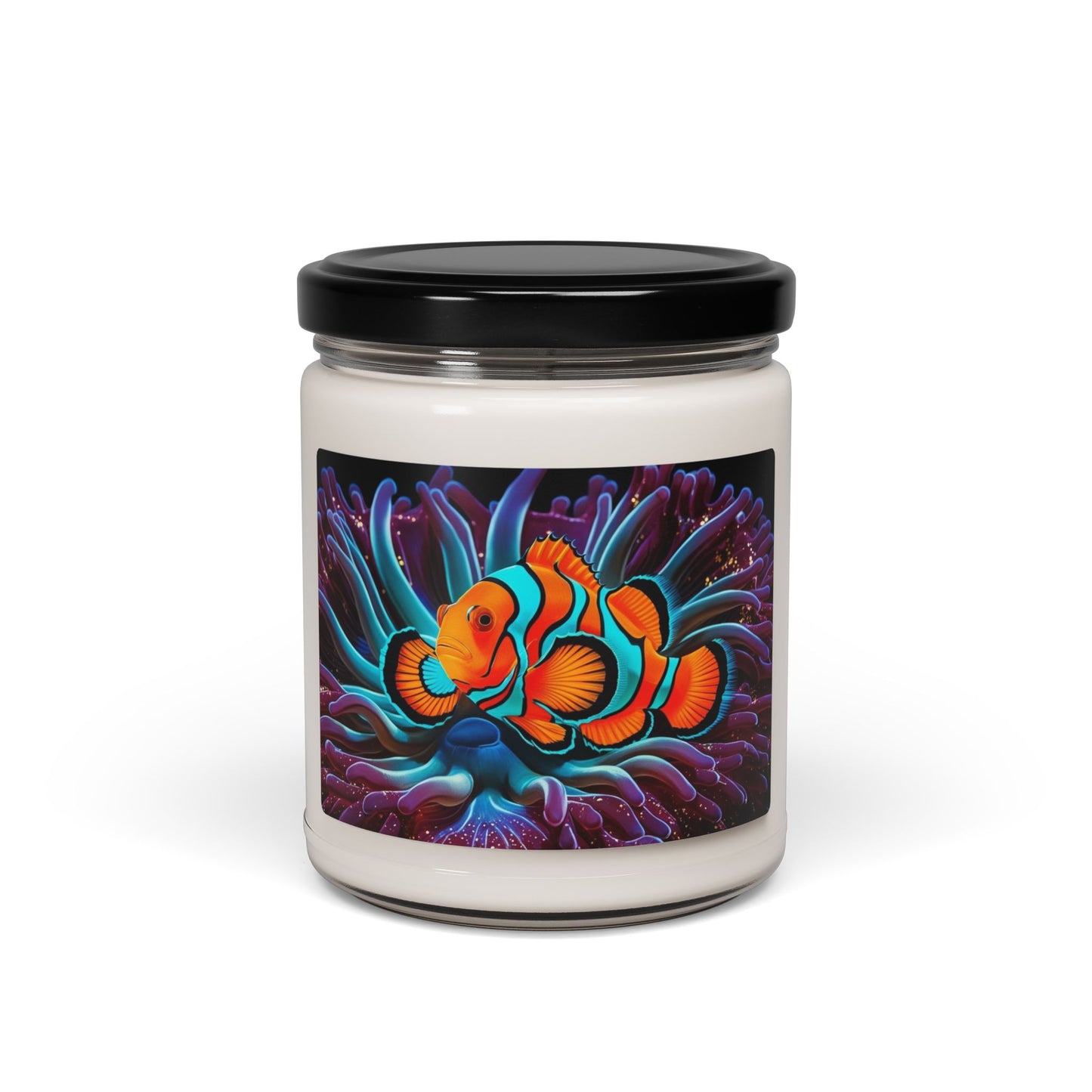 Clownfish in Anemone- Scented Soy Candle, 9oz