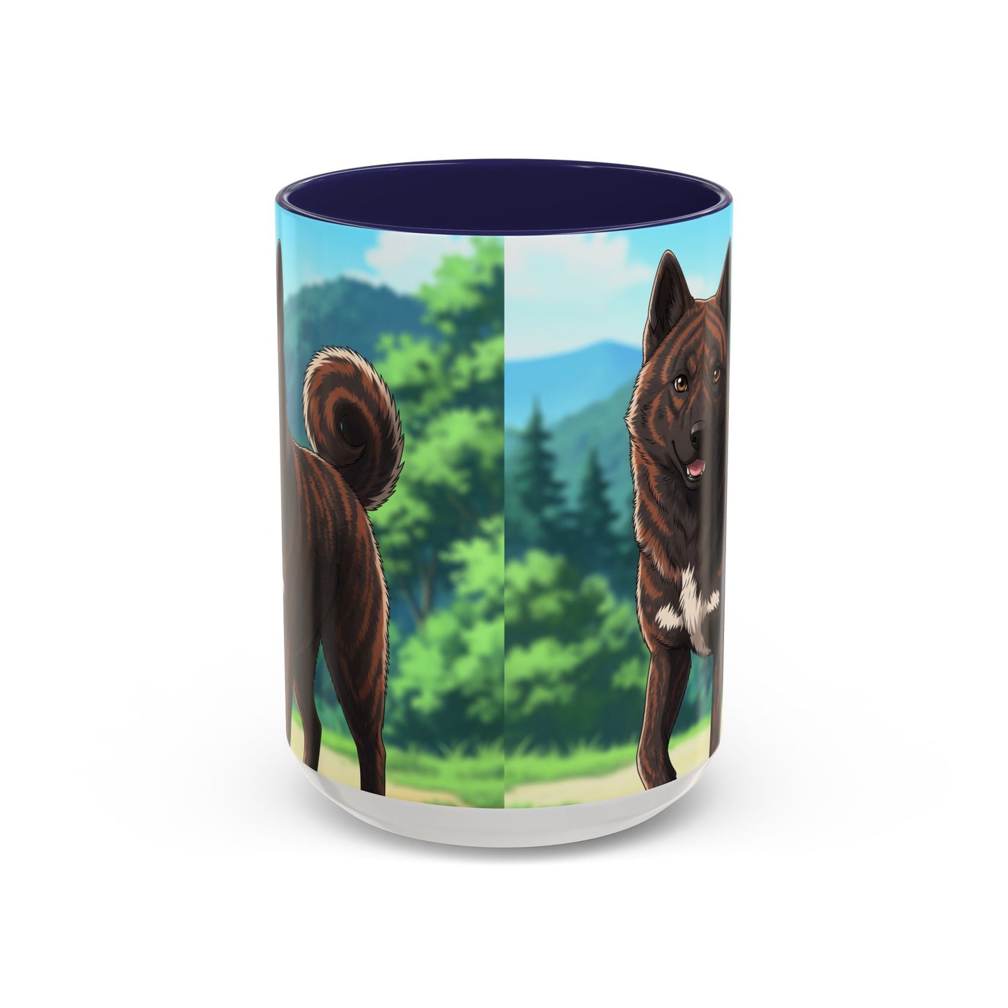 Mug à café Kai Ken Accent - Le cadeau idéal pour les amoureux des chiens