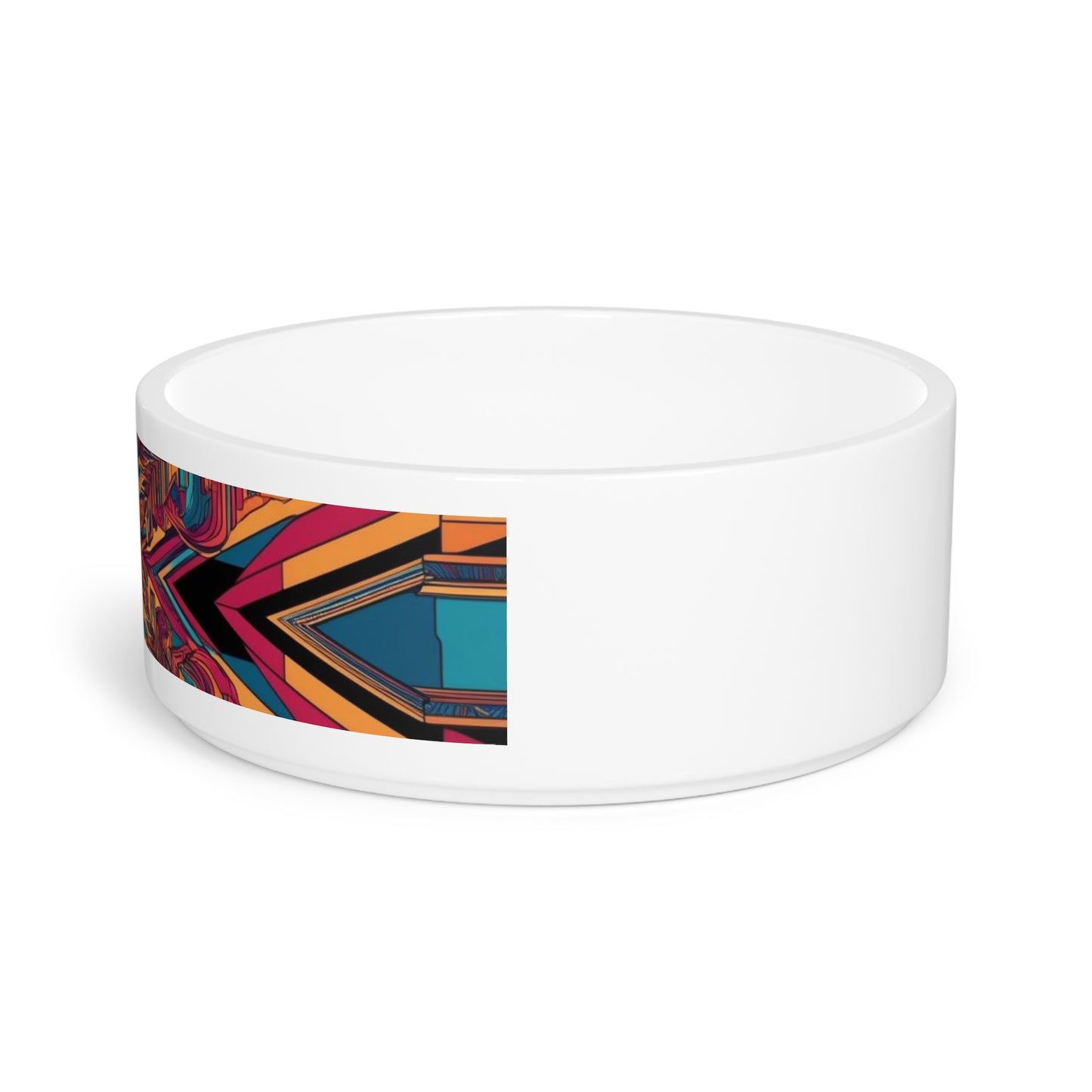 Optical Illusion Pet Bowl