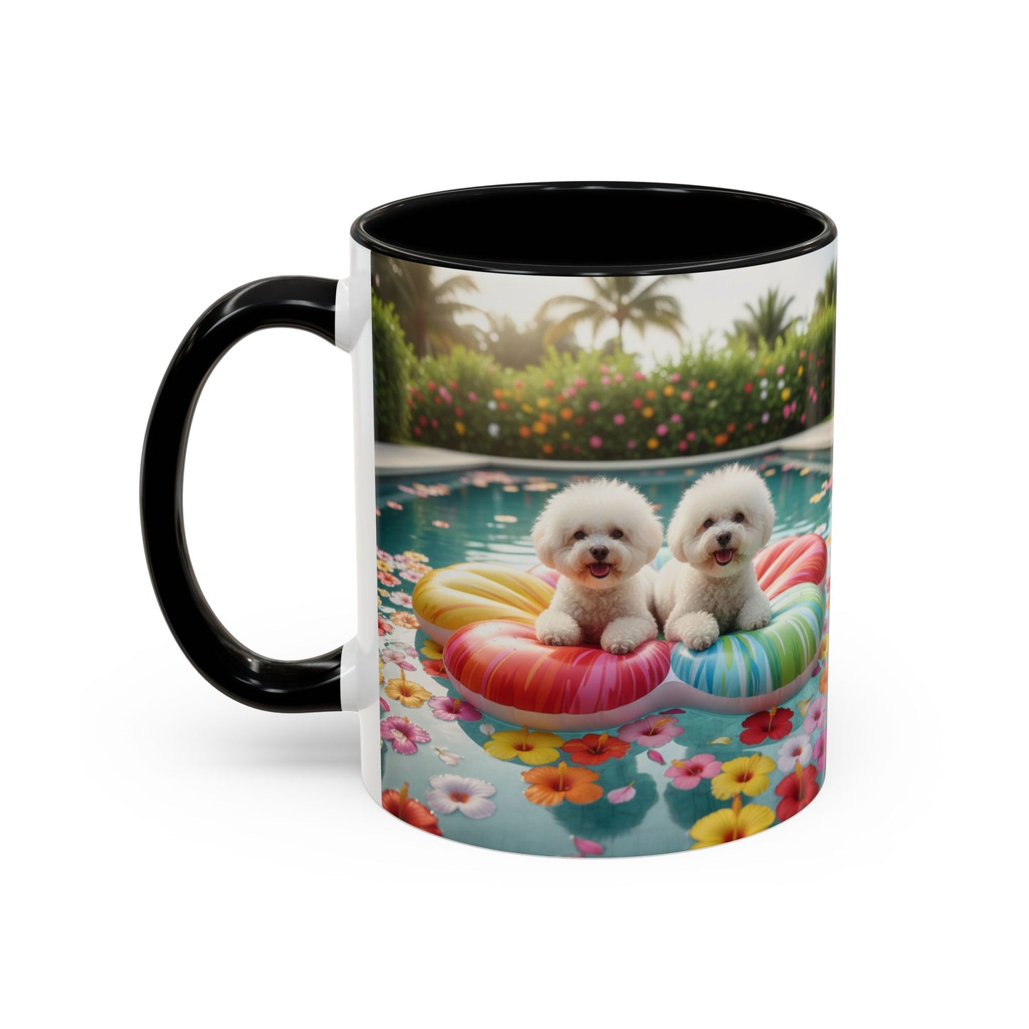 Taza con detalles de Bichón Frisé: el regalo perfecto para los amantes de los perros