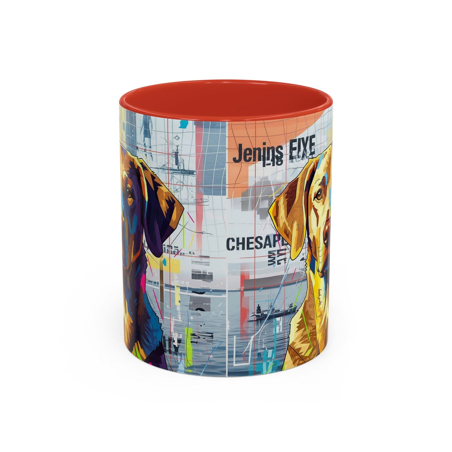 Chesapeake Bay Retriever Accent Coffee Mug - Perfect Gift for Dog Lovers