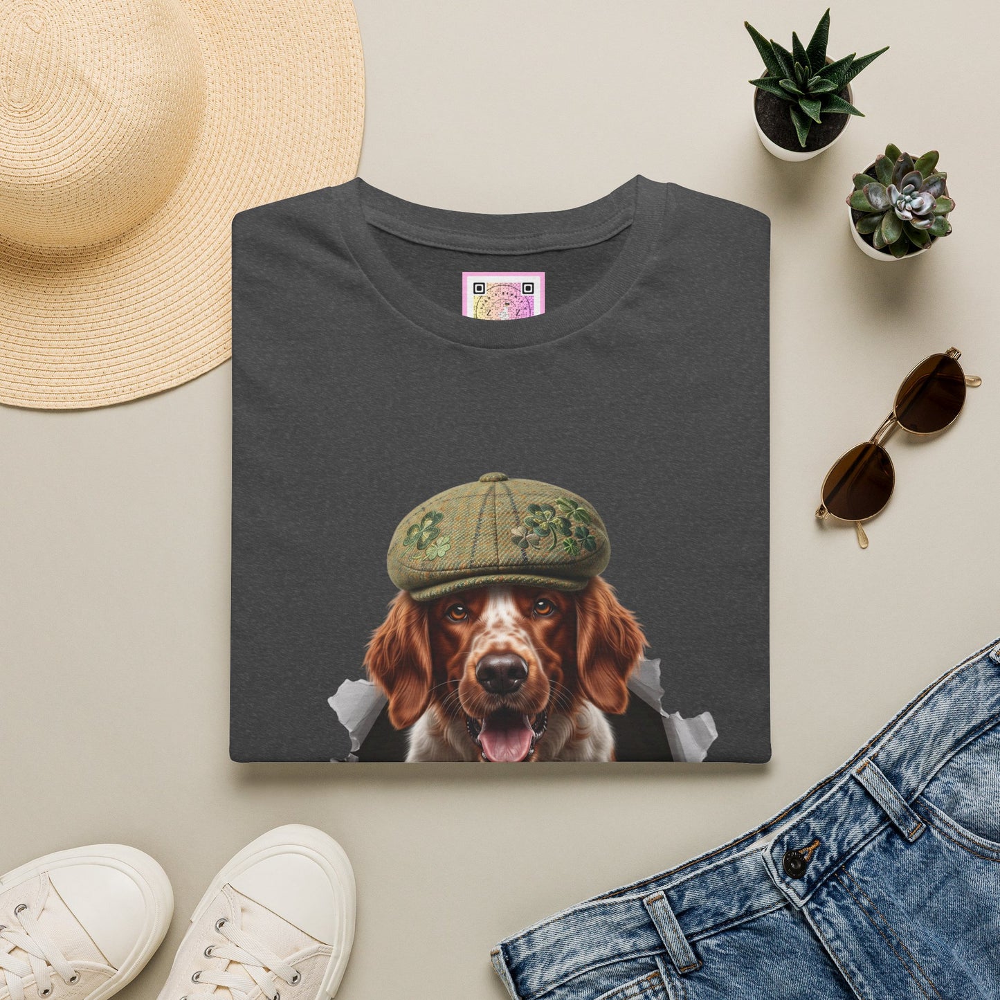 Irish Red and White Setter Tee Shirt