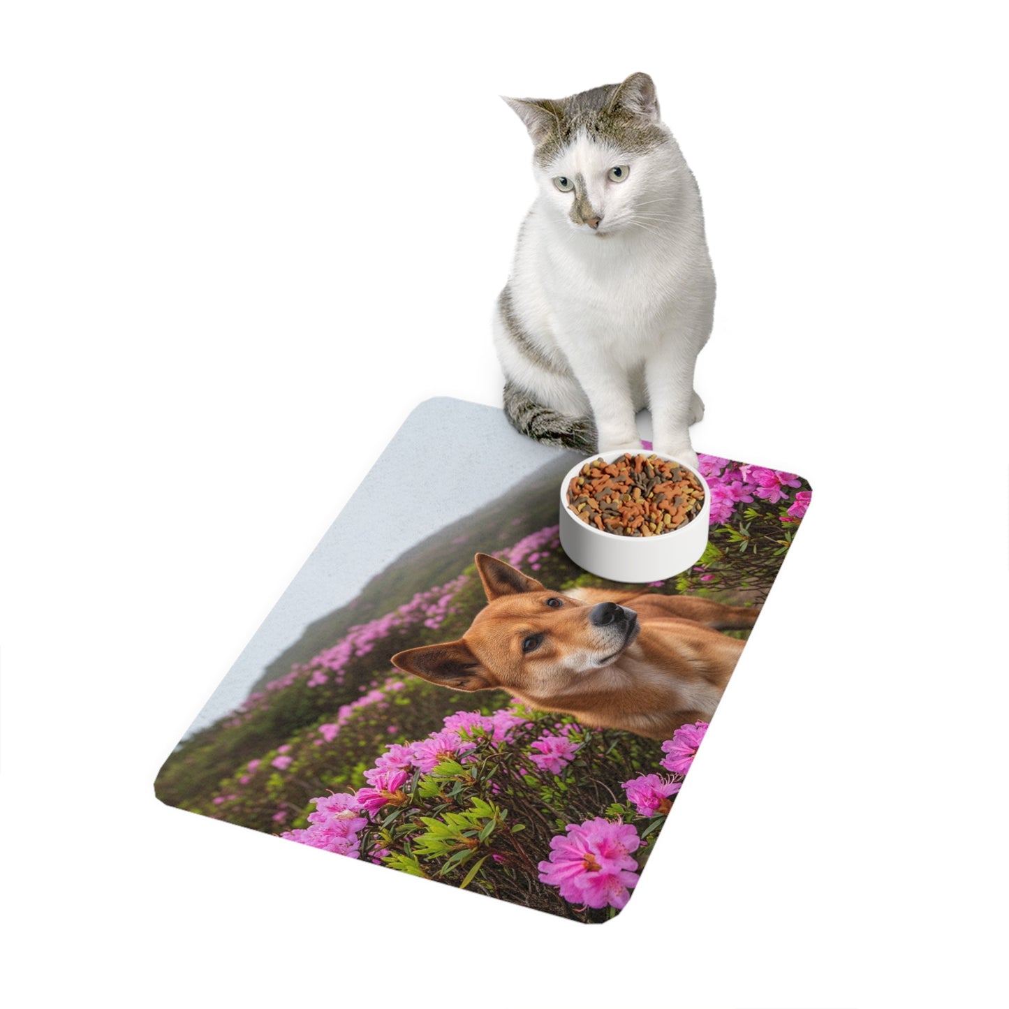 Pet Food Mat (12x18) - Taiwan Dog