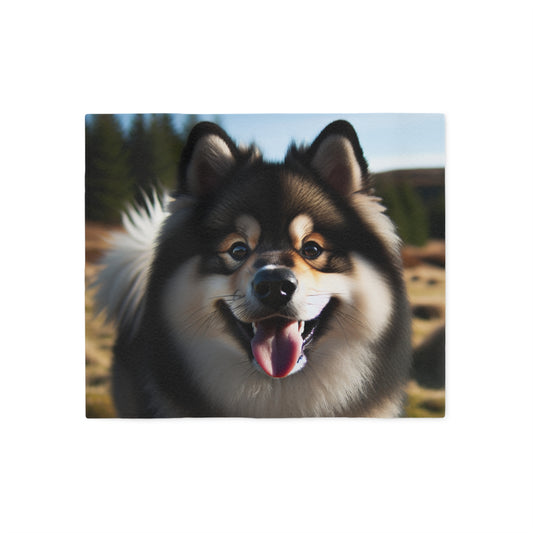 Norwegian Buhund Sweatshirt Blanket