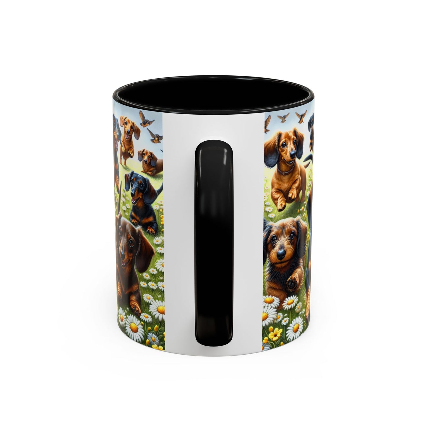 Dachshund Accent Coffee Mug - Perfect Gift for Dog Lovers