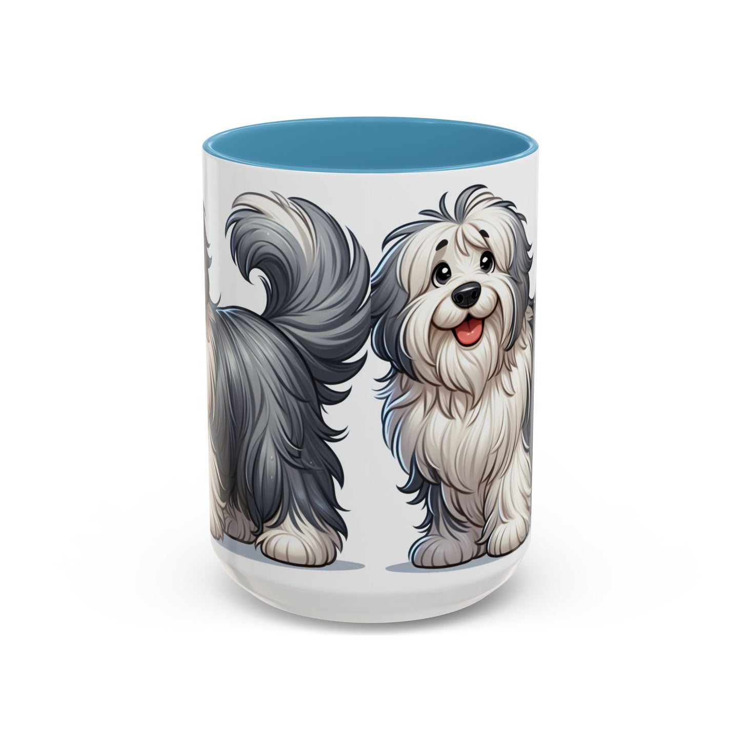 Mug à café à motif de bobtail - Cadeau idéal pour les amoureux des chiens
