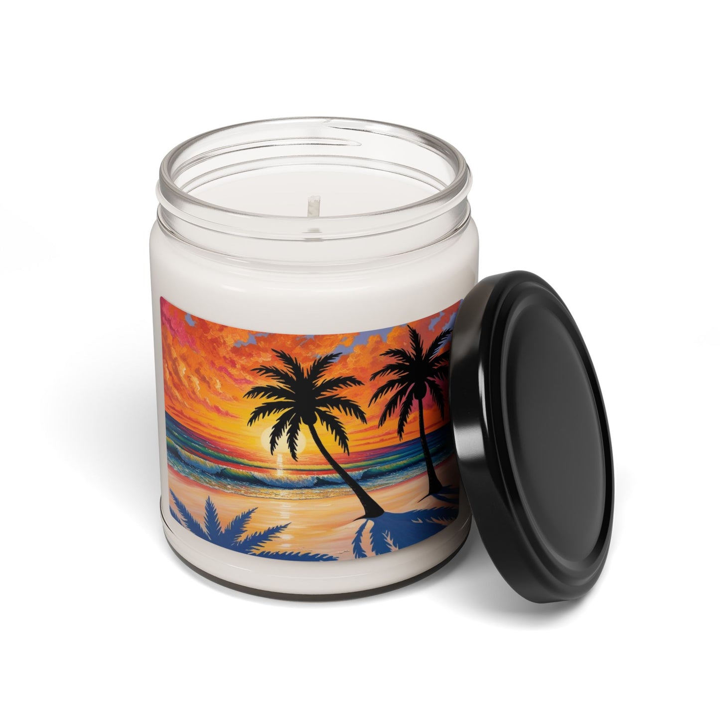 Brilliant Sunset at the Beach- Scented Soy Candle, 9oz