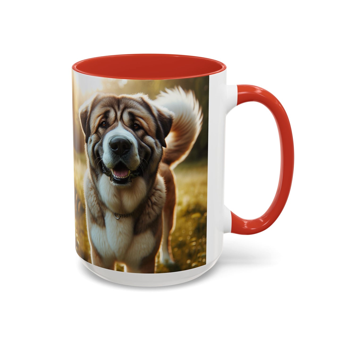 Central Asian Shepherd Dog Accent Coffee Mug - Perfect Gift for Dog Lovers