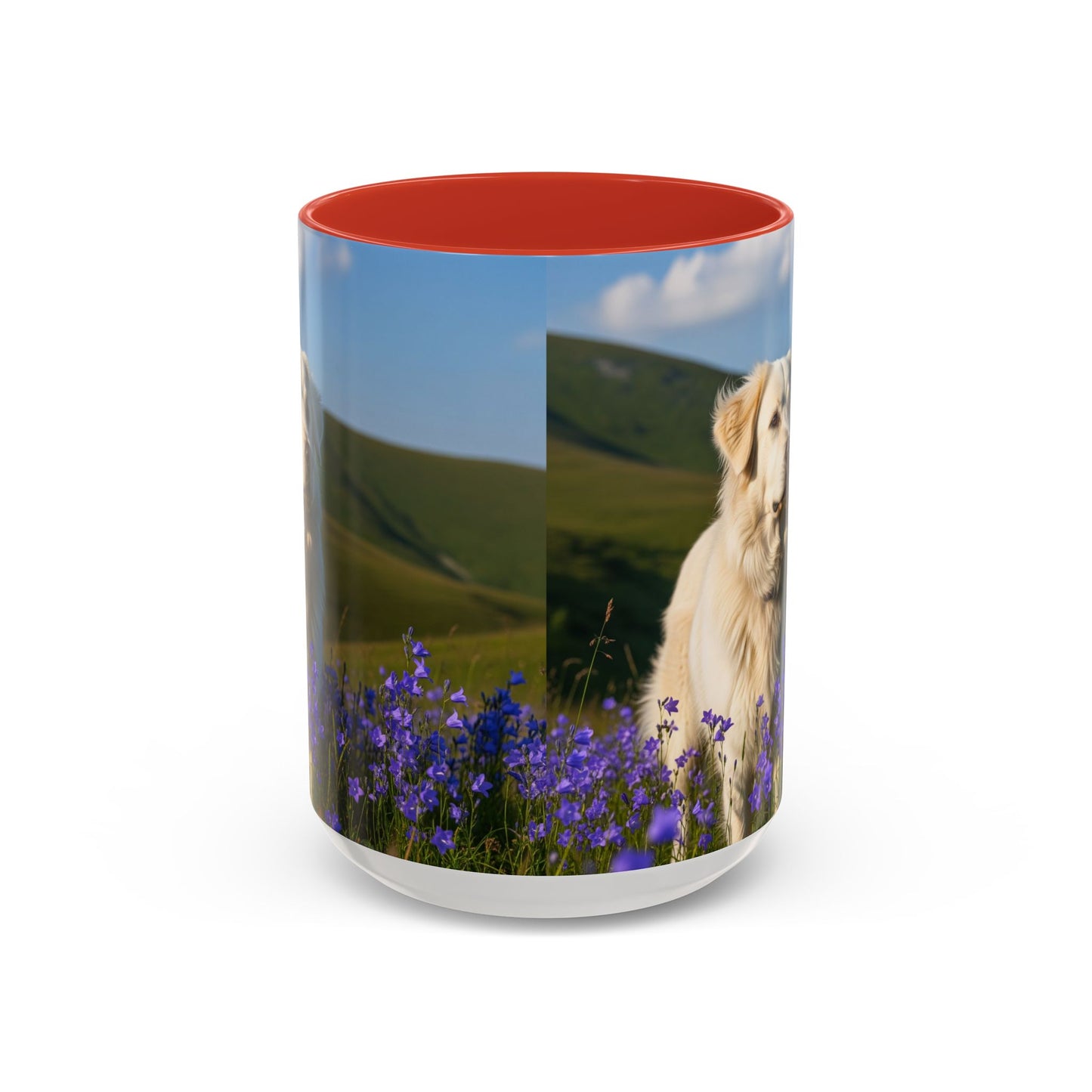 Mug à café avec motif Berger des Carpates roumain - Cadeau idéal pour les amoureux des chiens