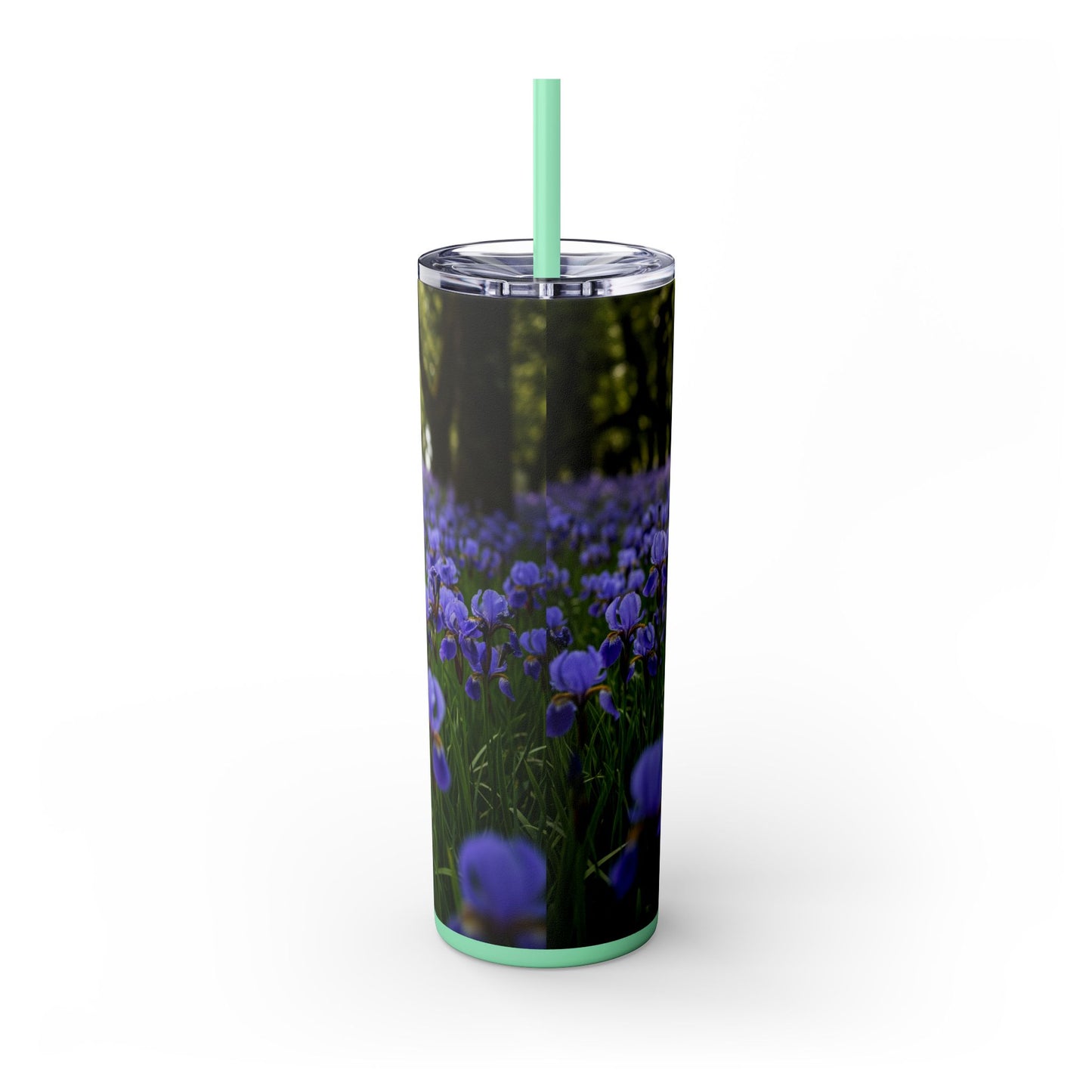 Portuguese Water Dog Skinny Tumbler with Straw, 20oz