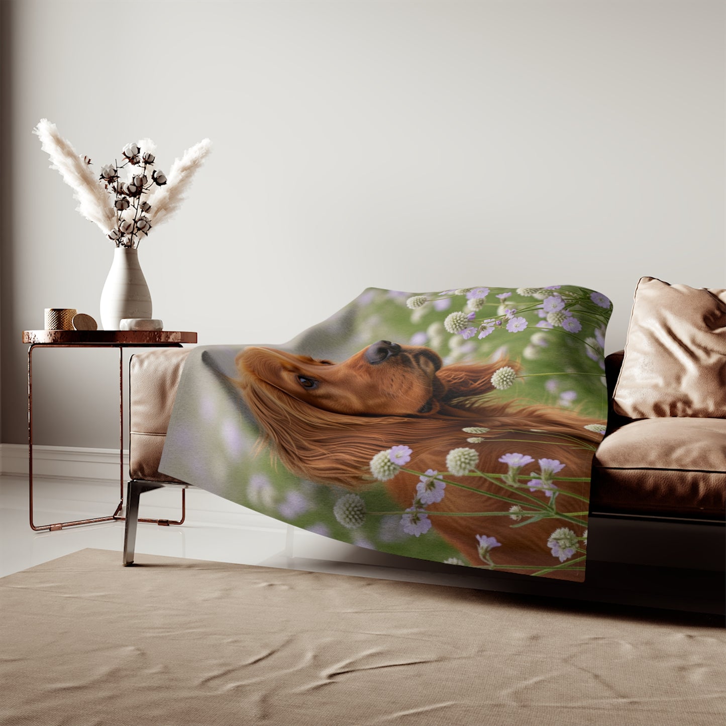 Sussex Spaniel Sweatshirt Blanket