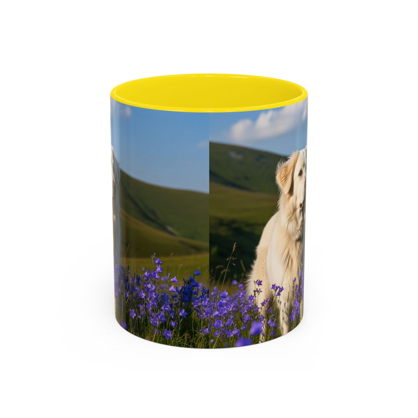 Mug à café avec motif Berger des Carpates roumain - Cadeau idéal pour les amoureux des chiens