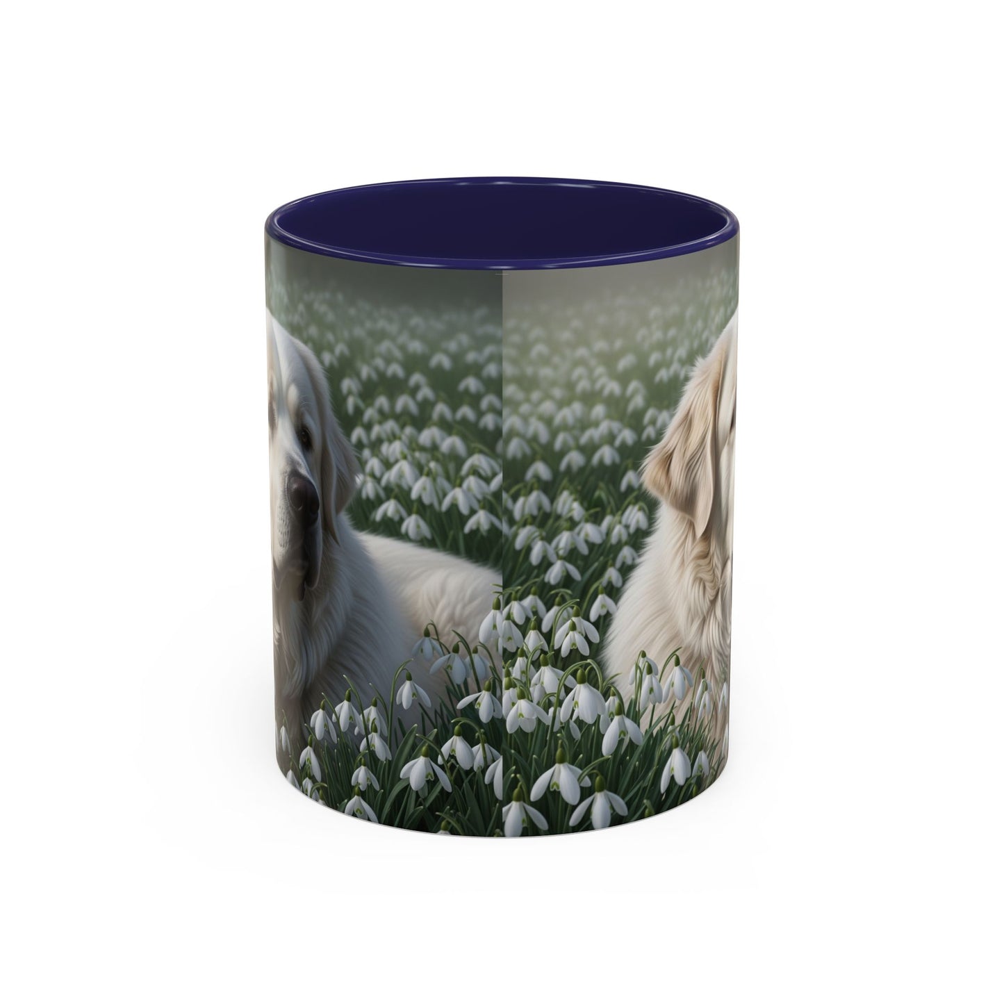 Mug à café avec motif de mastiff des Pyrénées - Cadeau idéal pour les amoureux des chiens