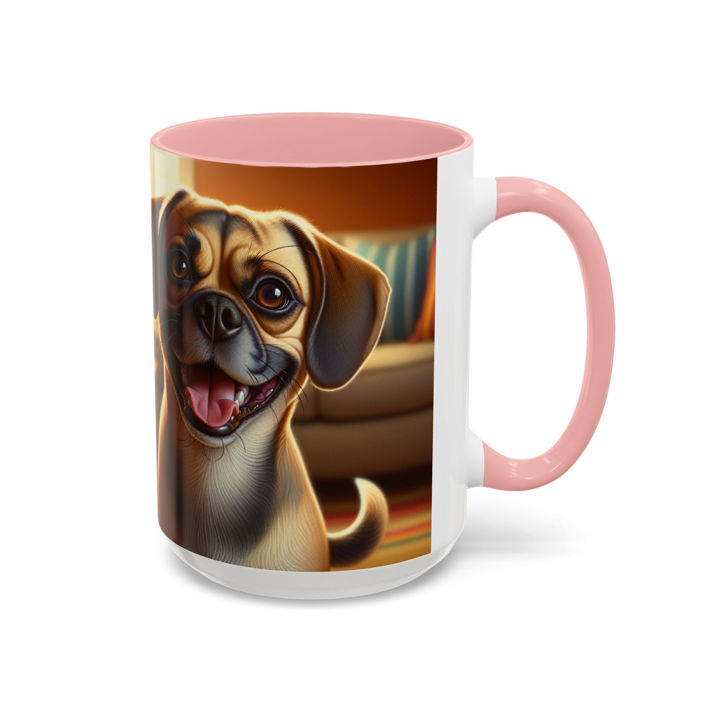Taza de café con detalles de Puggle: el regalo perfecto para los amantes de los perros