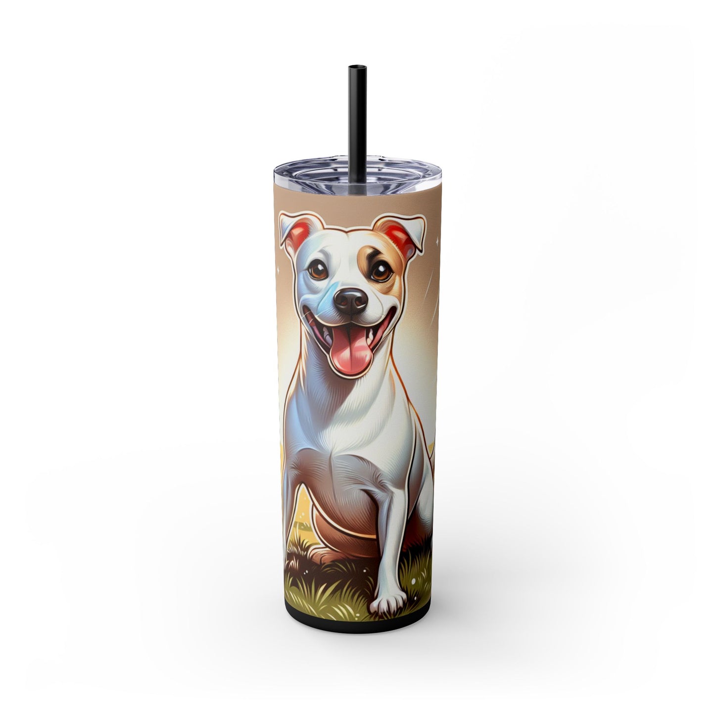 Gull Terrier Tumbler with Straw, 20oz