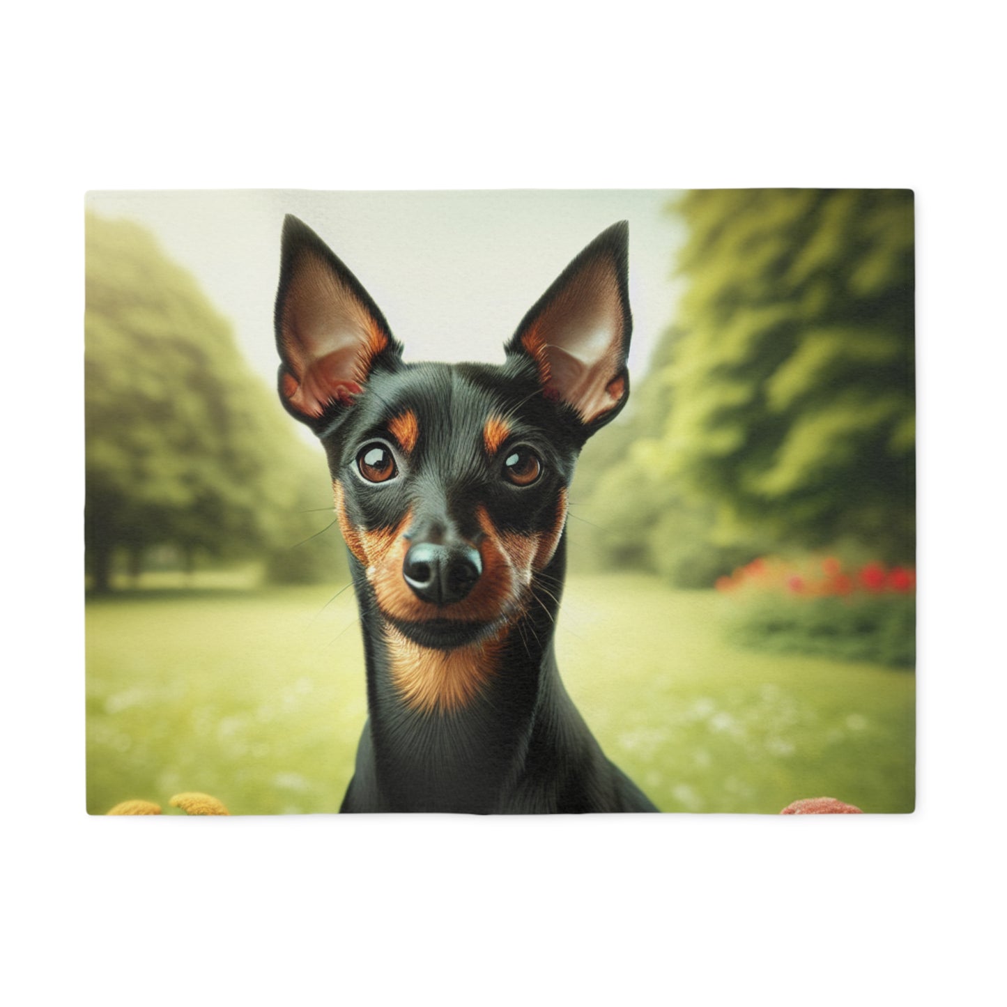 Manchester Terrier Sweatshirt Blanket