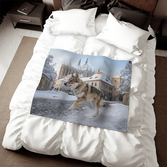 Czechoslovakian Wolfdog Blanket