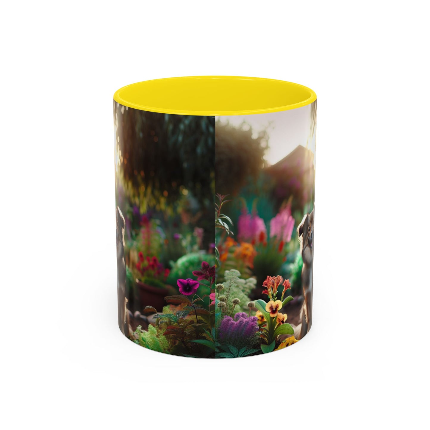Taza de café con orquídea inca peruana: el regalo perfecto para los amantes de los perros.
