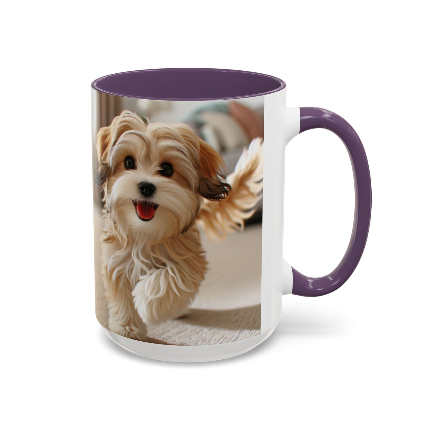 Mug à café Morkie Accent - Cadeau idéal pour les amoureux des chiens