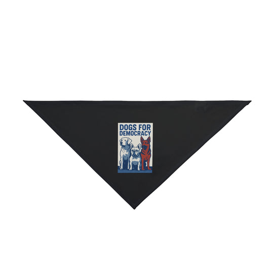 Bandana exclusif à motif « Chiens pour la démocratie »