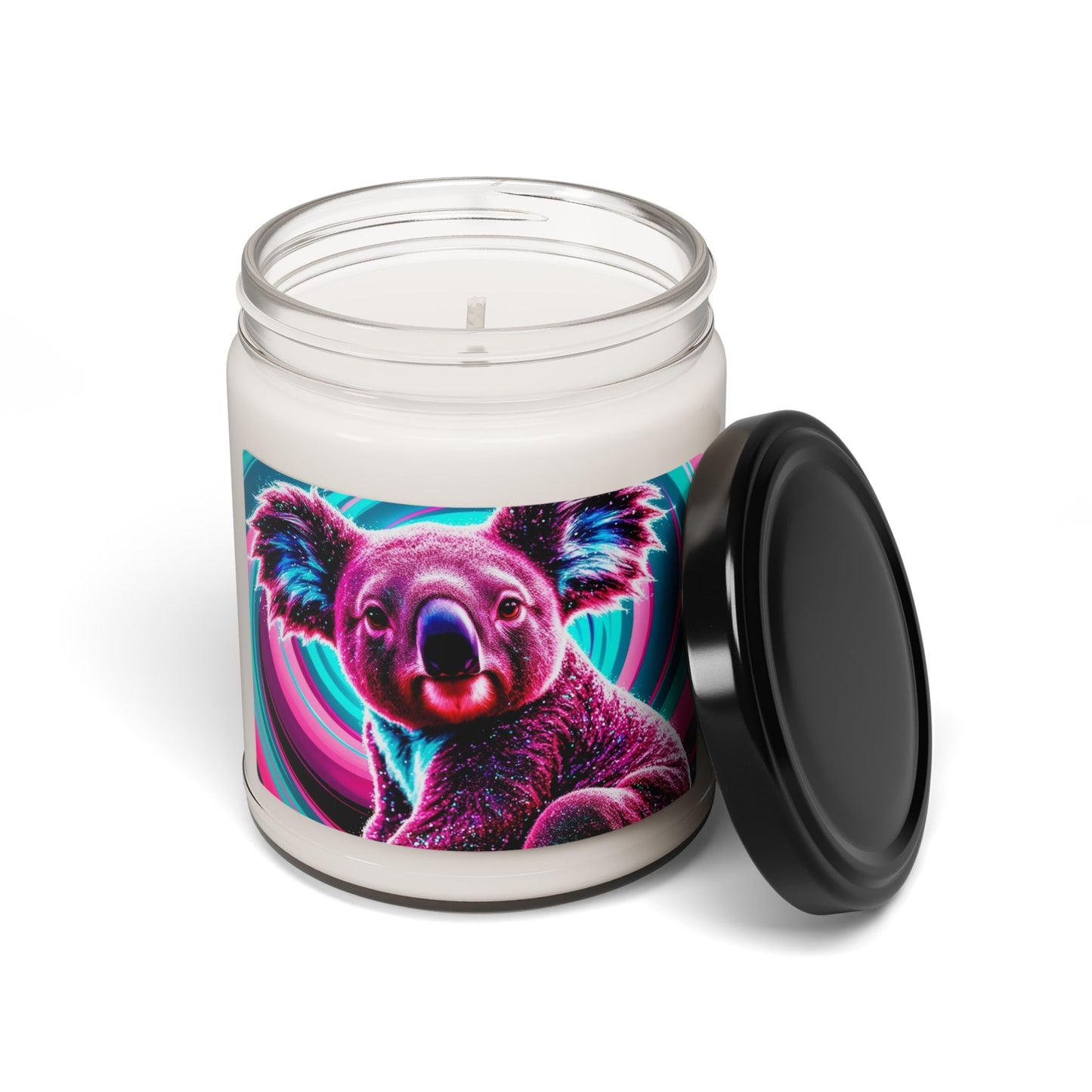 Psychedelic Koala- Scented Soy Candle, 9oz