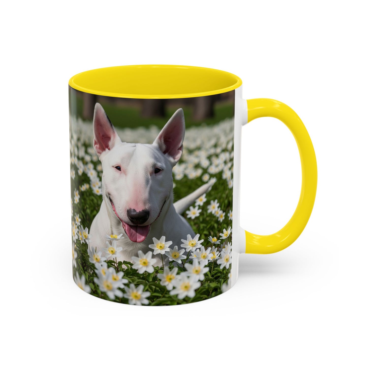 Bull Terrier Accent Coffee Mug - Perfect Gift for Dog Lovers