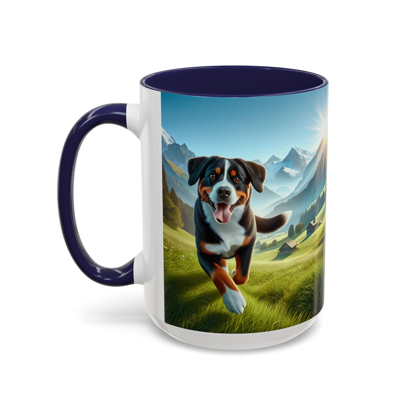Entlebucher Mountain Dog Accent Coffee Mug - Perfect Gift for Dog Lovers