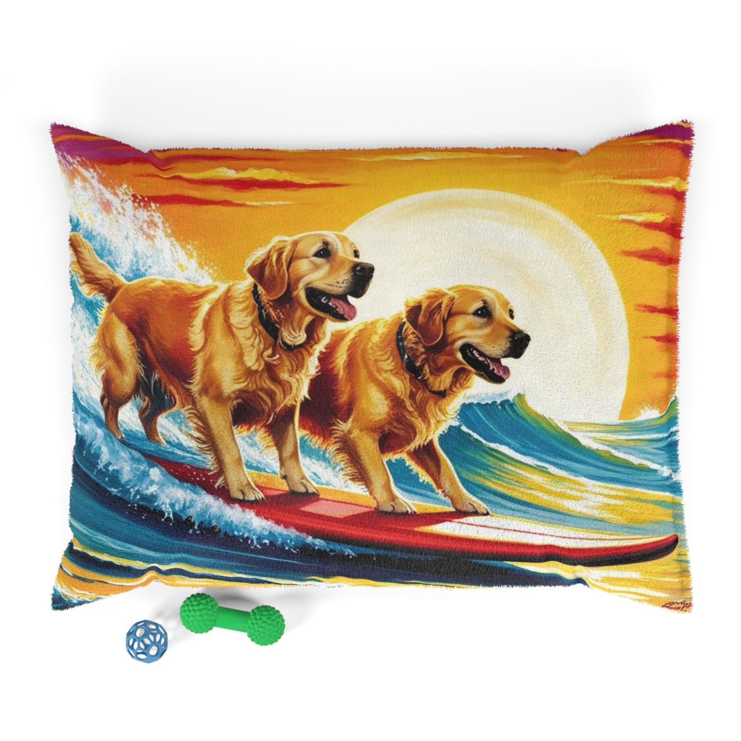 Surf Dogs Pet Bed