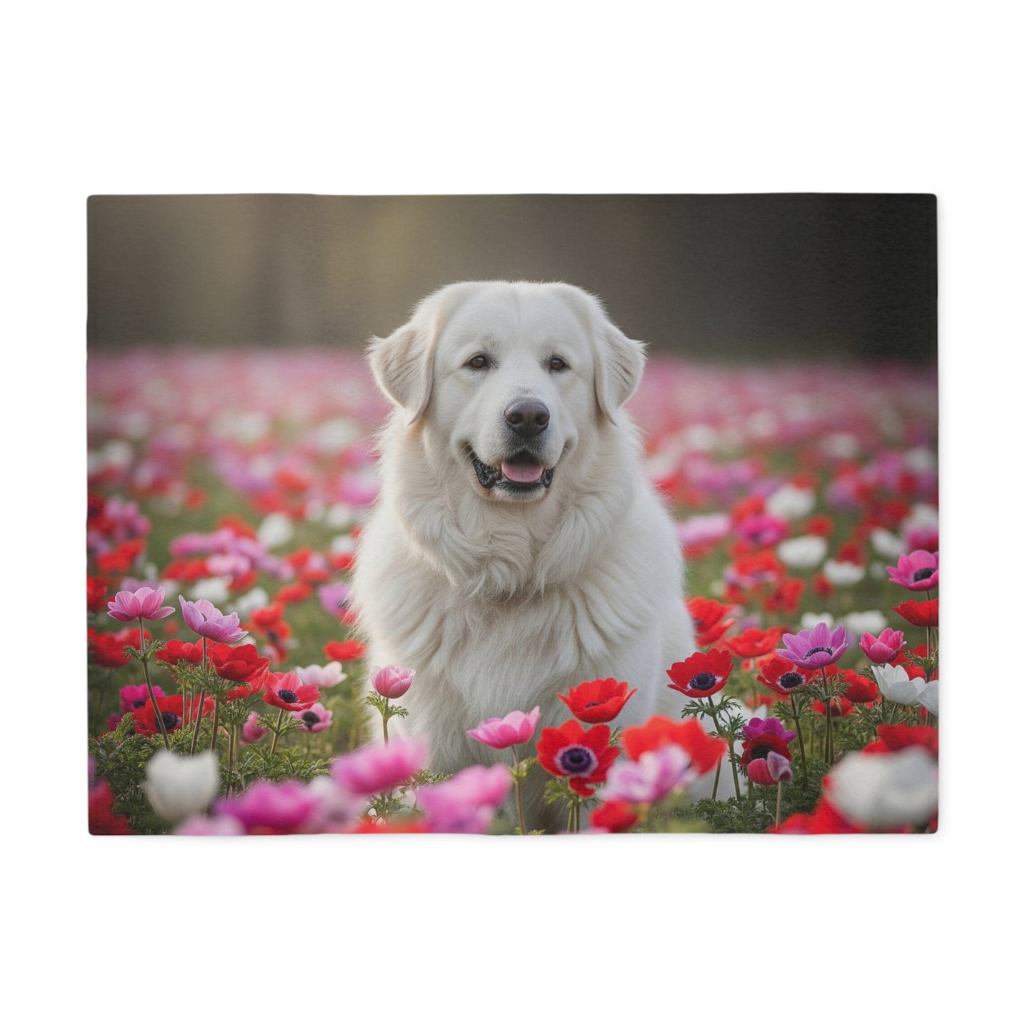 Maremma Sheepdog Sweatshirt Blanket
