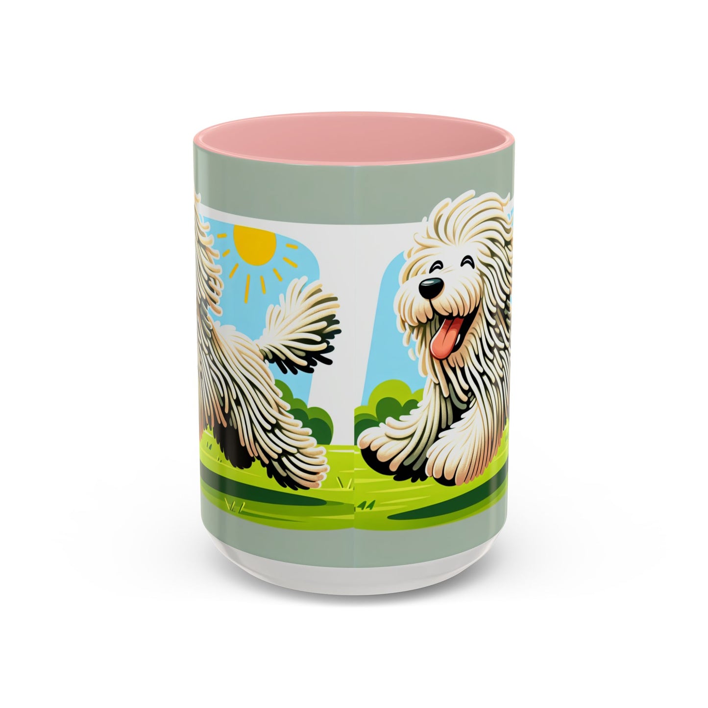 Mug Komondor Accent - Le cadeau idéal pour les amoureux des chiens