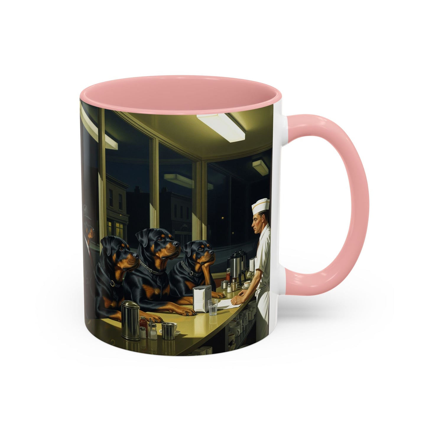 Rottweiler Accent Coffee Mug - Perfect Gift for Dog Lovers