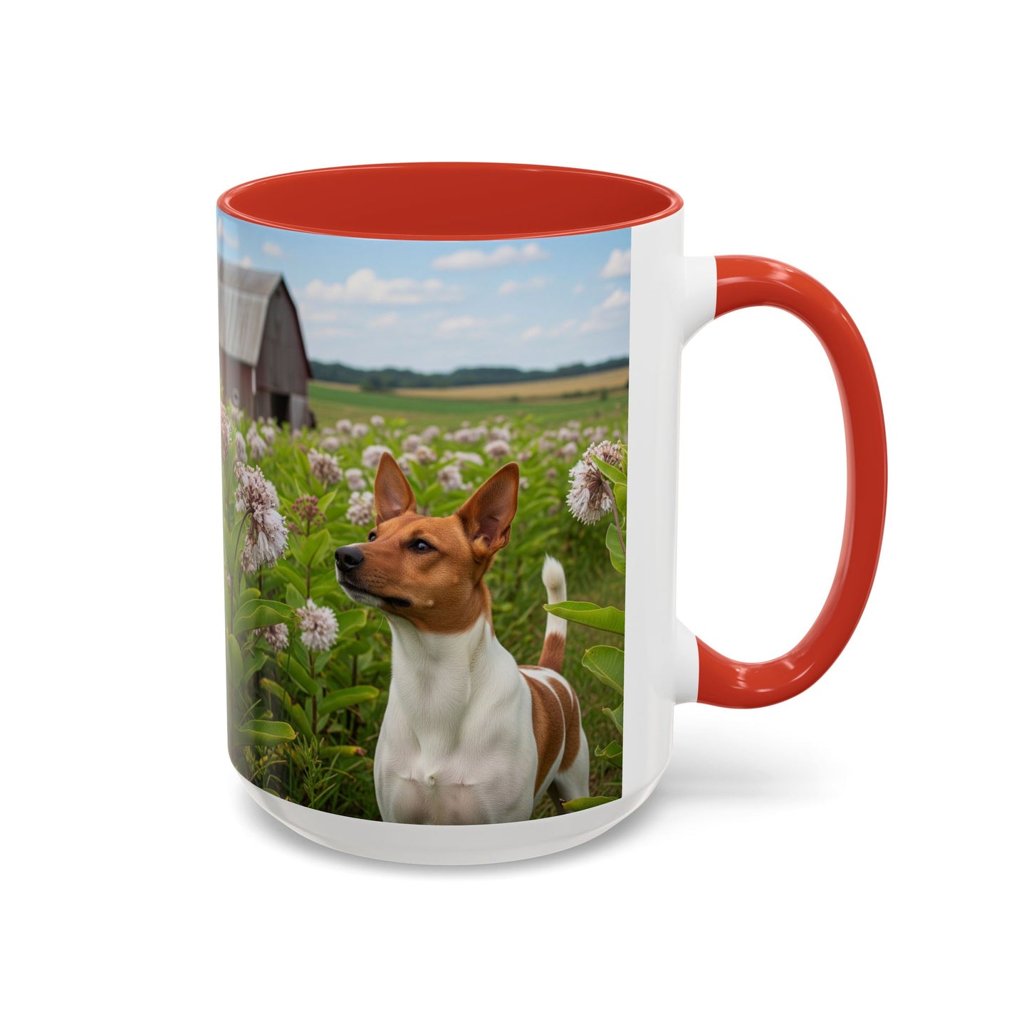 Taza de café con detalles de Rat Terrier: el regalo perfecto para los amantes de los perros