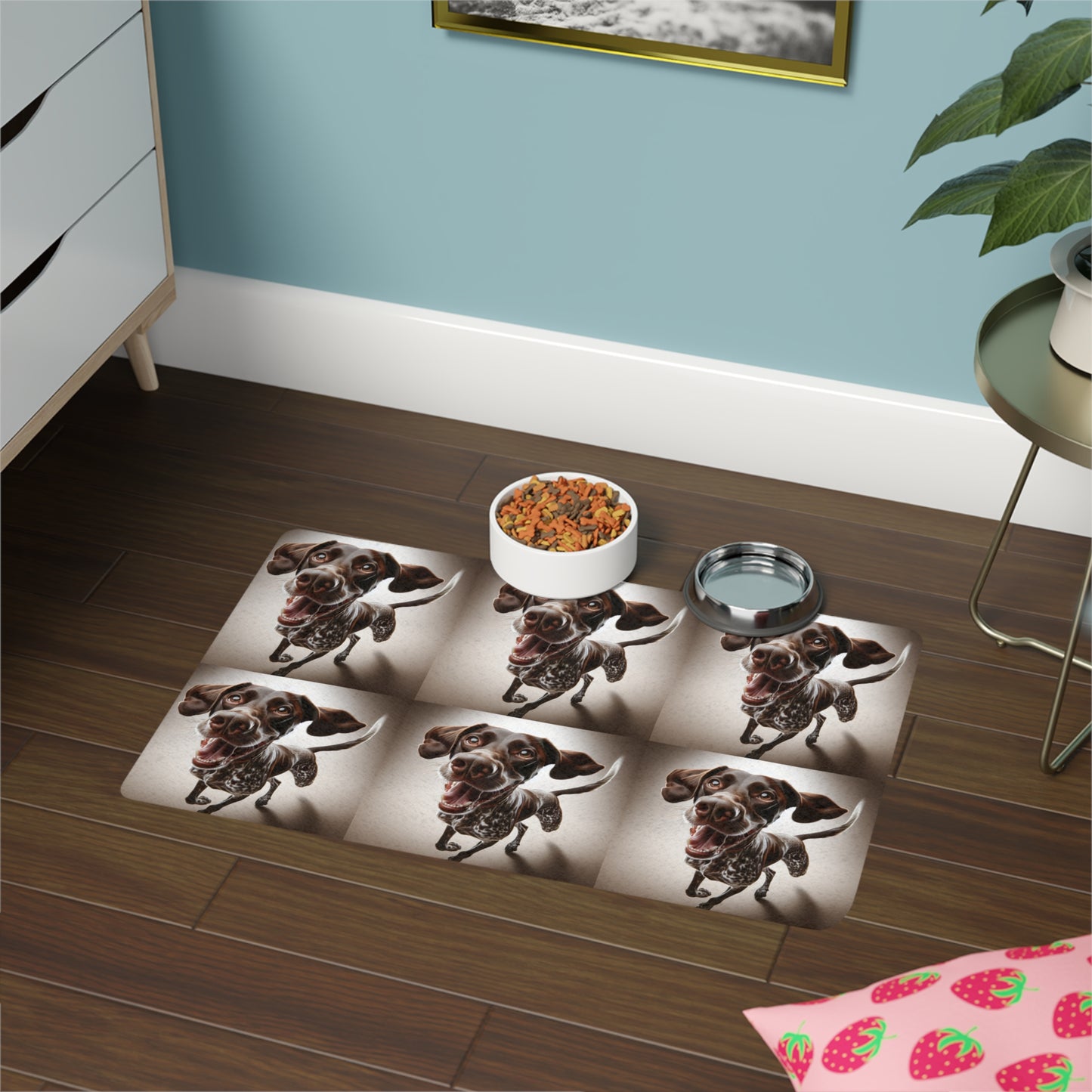 Pet Food Mat (12x18) - German Shorthaired Pointer