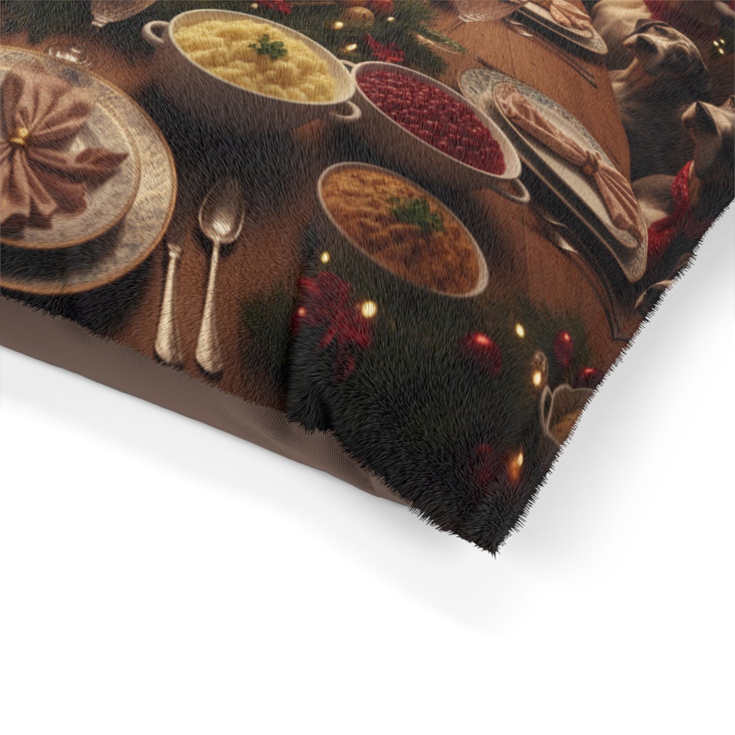Great Dane Festive Holiday Dinner Pet Bed