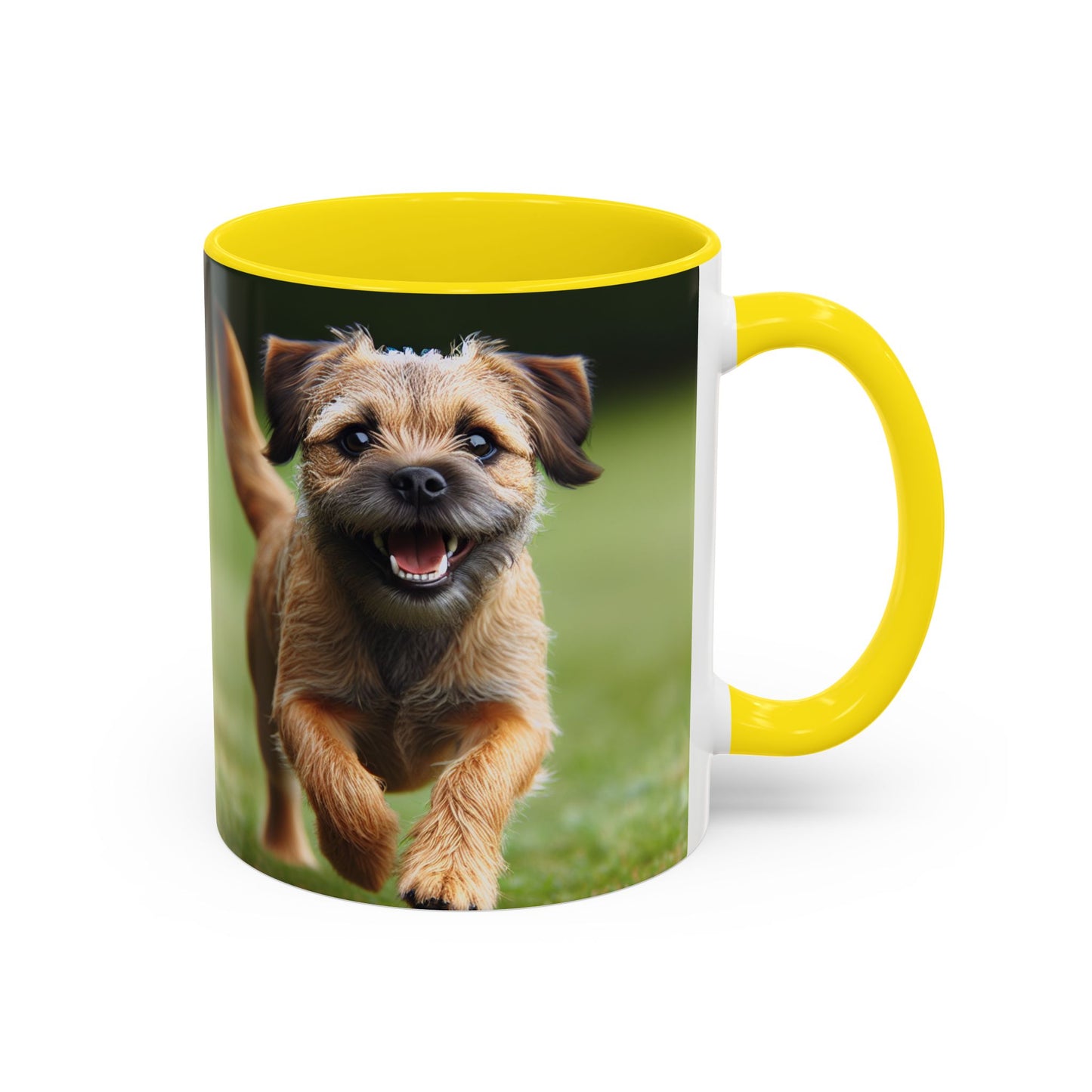 Border Terrier Accent Coffee Mug - Perfect Gift for Dog Lovers