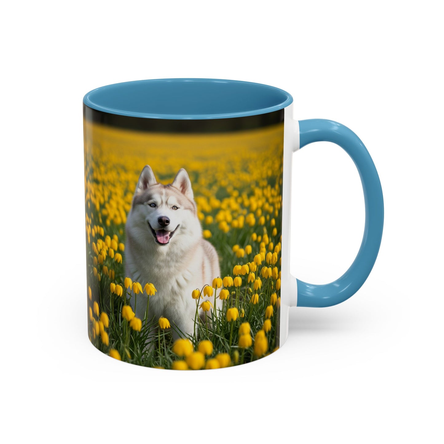 Mug à café avec motif Husky de Sibérie - Le cadeau idéal pour les amoureux des chiens