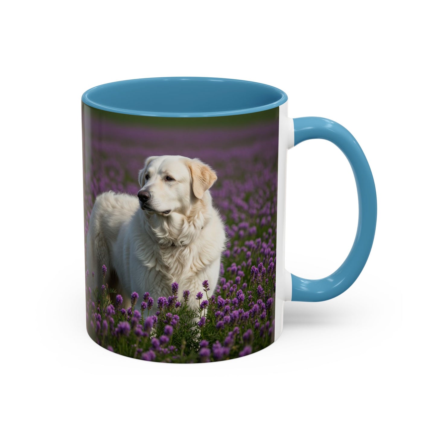 Taza de café con acento Kuvasz: regalo perfecto para los amantes de los perros