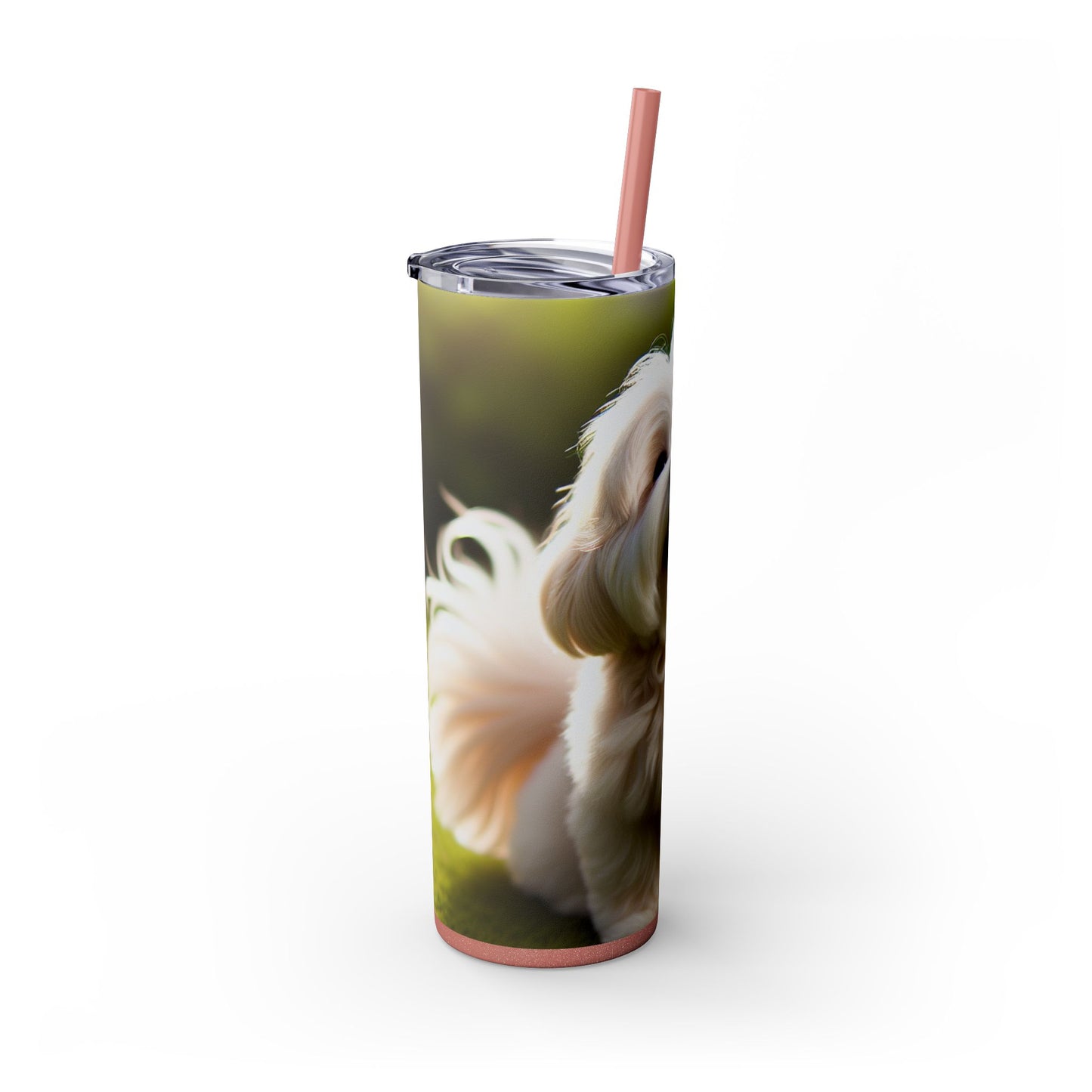 Havanese Tumbler with Straw, 20oz